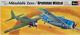 Revell Mitsubishi Zero/Grumman Wildcat  1/72 Scale H-220 (Buildable) - £28.83 GBP