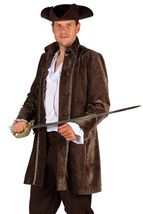 "The Buccaneer " Deluxe Pirate Coat - XXL , 50" - $100.43
