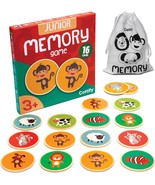  Wooden Matching Game for Toddlers 2 4 Years Durable Scratch Resistant - £27.59 GBP