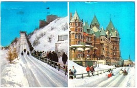 Quebec Postcard Quebec City Dufferin Terrace Terrasse - £2.34 GBP