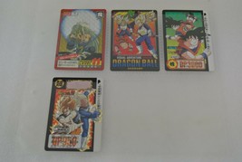 Dragon Ball Z Carddass Card Prism Lot of 4 Bandai 1993-95 Mostly NM Unpe... - £386.58 GBP