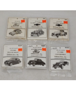 6 Vintage Williams Bros HO Scale Auto Car Model Kits 531 535 536 545 546... - $60.65 CAD