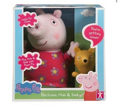 Peppa Pig Hide N Seek Electronic Soft Toy- Peppa Pig - Brand New - On Sale - £25.01 GBP