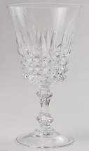 Cris D&#39;Arques Tuilleries-Villandry Pattern Wine Glass 5 1/4&quot; Tall Clear Crystal - £10.80 GBP