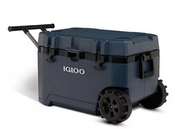 Igloo 75 Quart Rugged Performance Cooler with Wheels, Rugged Blue - £287.94 GBP