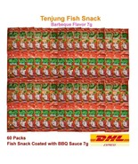 60 x Tenjung Fish Snack Stick Coated with Barbeque Sauce Flavor Yummy 5.7g - $814.70 MXN