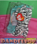 McDonald&#39;s Happy Meal TY Teenie Beanie Baby Blizz Zebra Toy In Package 2000 - $13.85