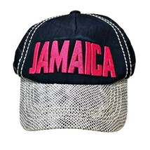 Womens JAMAICA Baseball Hat Cap Pink Letters Authentic Brand Surf Classic NEW - £11.98 GBP