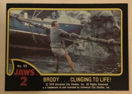 Jaws 2 Trading cards Card #55 Roy Scheider - £1.59 GBP