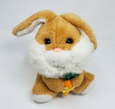 VINTAGE 1991 FAIRVIEW BABY BROWN BUNNY RABBIT W/ CARROT STUFFED ANIMAL P... - £29.61 GBP