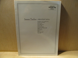 James Taylor Greatest Hits Complete Solos, Authentic Guitar Tab Edition Music bo - £18.92 GBP