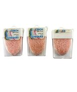 Czech Glass Seed Beads Peach Luster 11/0 10 GRM Lot of 3 .8oz each - $32.67