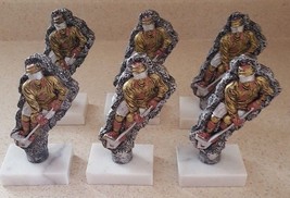 Lot of 6 Resin Hockey Trophy Only $4.00 each Including Shipping (B7) - $24.00
