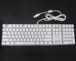 Macally Backlit Mechanical Keyboard for Mac MBKEY USB wired tactile 104 ... - $39.55