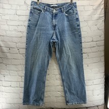 Tommy Hilfiger Jeans Vintage Womens Sz 16 High Waisted Y2K Light Wash - $19.79