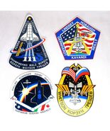 4 ISS Missions NASA Sticker International Space Station Space Flight Awa... - $18.94