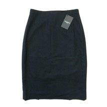 NWT MM. Lafleur Cobble Hill 4.0 in Navy Blue Washable Wool Pencil Skirt 4 - £49.00 GBP
