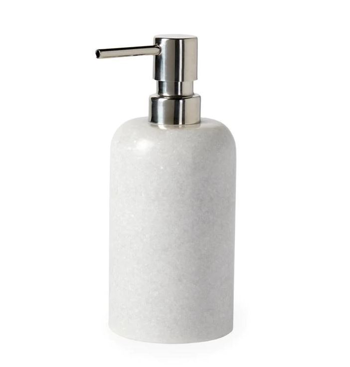 Sferra Velina Marble Soap Dispenser - Dove Grey - £56.29 GBP