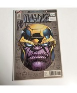 Thanos #13C 1:10 Headshot McKone • 1st Cosmic Ghost Rider • Signed Jim S... - $59.40