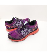 Salomon X-Mission 3 Women’s Sz 9 Purple Trail Running Shoes Sneaker Clim... - $677.05 MXN