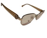 Vintage Versace Rose Gold Eyeglass Frames Mod 1246 B RX LENSES - $72.92