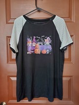 Womens Halloween T-shirt Size XXL Gnomes Truck Pumpkin - $11.88