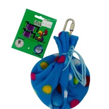 A &amp; E Happy Beaks Blue polka dot Bird Teepee Toy size small - £5.13 GBP