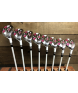 DEMO Petite Womens Majek Golf White Hybrid Set 4-SW Lady Flex Graphite 1... - $421.35
