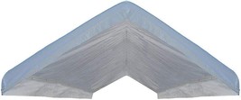 Heavy Duty Waterproof Valance Canopy Cover, White, 10’ X 20’ - £144.94 GBP