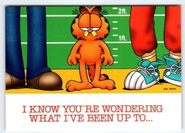 Garfield Cat Postcard Jim Davis 1978 Tabby Cartoon Kitten Unused What I&#39;ve Been - £6.00 GBP