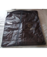 Michigan Bell Garment Bag Dark Brown Vinyl Vintage 1980&#39;s FREE SHIPPING - $70.00