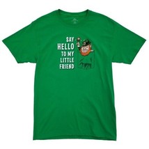 SAY HELLO TO MY LITTLE FRIEND MEN 2XL LEPRECHAUN TEE T-SHIRT NEW - £9.84 GBP