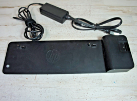 HP UltraSlim Docking Station USion HSTNN-1X10 D9Y32AA w Power Suppy Cable - £7.14 GBP