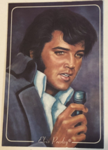 Elvis Presley Postcard 70’s Elvis Portrait - £2.73 GBP
