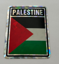 Palestine Country Flag Reflective Decal Bumper Sticker - £5.33 GBP