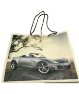 Saturn Sky car dealer large paper bag with handles car picture photo on bag - $24.70