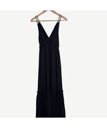 Abercrombie and Fitch Women&#39;s Black Poplin Maxi Tank Dress, Size Small - $17.99