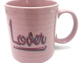 Vintage Mug 1985 Applause Co. You&#39;re The Best Lover Mug Pink Retro - $7.08