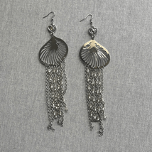 Womens Fashion Drop Dangle Earrings Wire Pierced Silver Tone Boho Jewelry New - $18.68