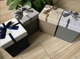 1pc Gift packaging Box with Ribbon,Wedding Gift box,wedding Favor Box,bi... - £10.12 GBP
