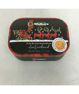 Empty Walkers cookie tin small Christmas love Scotland collectible conta... - $27.08 CAD