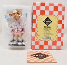My Little Kitchen Fairies Lil&#39; Waitress Taking Order Fairie Figurine NIB 4015668 - £55.39 GBP