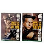 Wanted Dead Or Alive Season 1 and 2 DVD Steve McQueen Brand New Sealed - £16.48 GBP