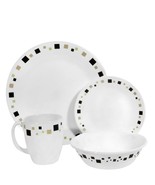 Corelle Livingware Geometric 16-Piece Dinnerware Set, Service For 4. - $208.84 CAD