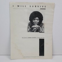 I Will Survive Recorded By Gloria Gaynor On Polydor Records Sheet Music Book - £16.02 GBP