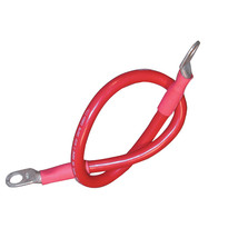 Ancor Battery Cable Assembly, 2 AWG (34mm) Wire, 3/8&quot; (9.5mm) Stud, Red - 18&quot; (4 - £12.69 GBP
