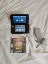 Nintendo 3DS XL Red Handheld System + Zelda Link Between Worlds  lot console - £165.39 GBP