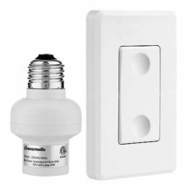 Dewenwils Remote Control Light Lamp Socket E26 E27 Bulb Base Adapter, No... - $33.00