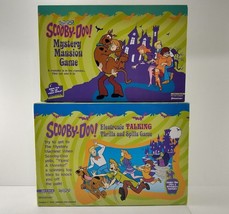 Scooby Doo Mystery Mansion + Electronic Talking Thrills &amp; Spills Board Game Lot! - £39.29 GBP