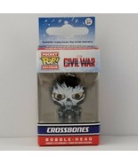 Funko Pocket Pop Keychain Crossbones Marvel Civil War Vinyl Figure - £6.79 GBP